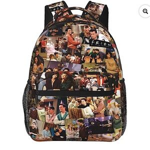 FRIENDS Multicolor Collage Backpack